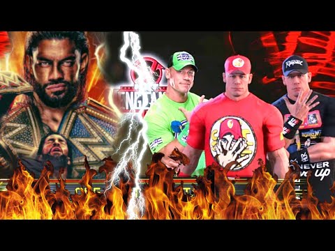 roman renigs vs john cena wwe full match #wwe #romanreigns #johncena