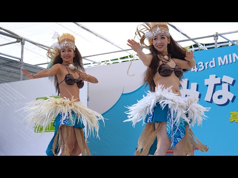 情熱と美のタヒチアンダンス・パフォーマンス　みなと区民まつり2024　Beautiful TAHITIAN dance