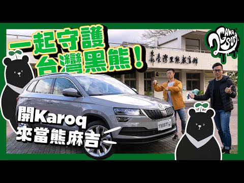 【送 Skoda 模型車】一起守護台灣黑熊！開 Skoda Karoq 來當「熊麻吉」