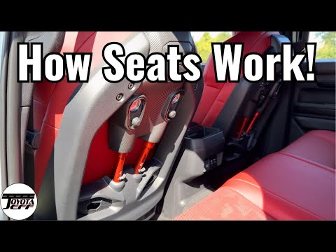 Demo - 2024 Toyota Tacoma IsoDynamic Seats: Step-by-Step & How to Work Them!