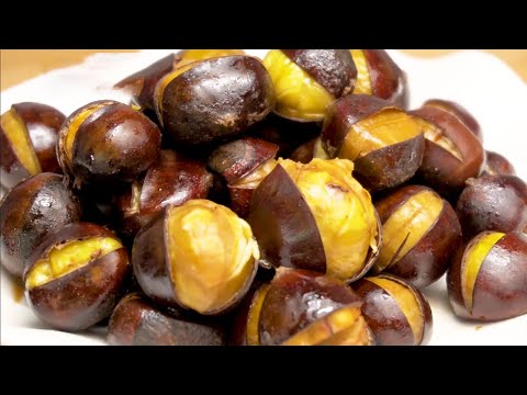 Eat chestnuts, teach you quick tips for peeling, without electric baking pan, automatically peeling