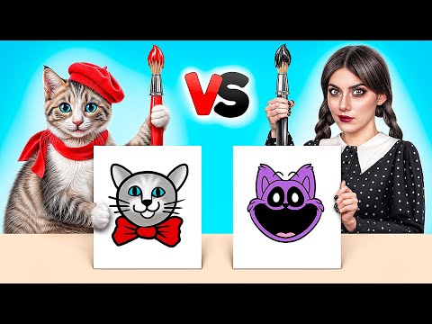 Who Draws it Better Take The Prize with Cat by Multi DO Challenge