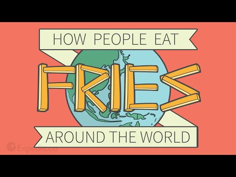 How People Eat Fries Around the World