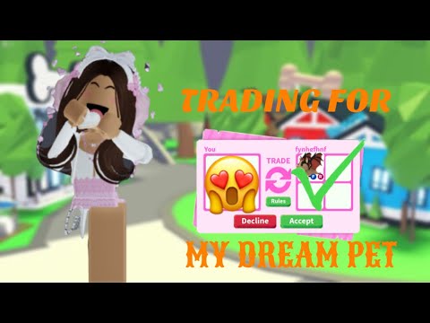 TRADING FOR MY DREAM PET ‼️🤩 WAS IT WORTH IT?! 🤔