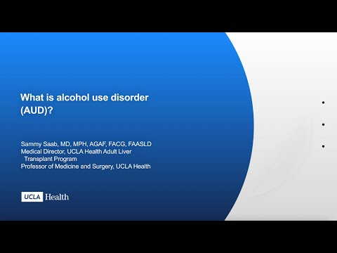 What is Alcohol Use Disorder (English subtitles)