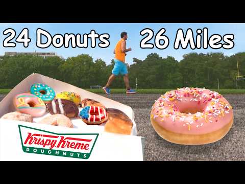 I Tried Every Krispy Kreme Donut & Ran A Marathon