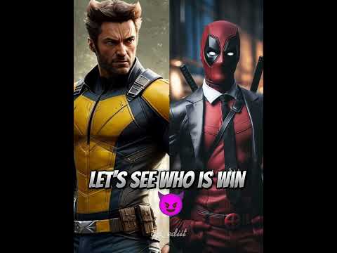 who is win 😈 #wolwerine #deadpool