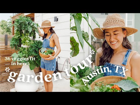 My Garden Tour 🥬 | Easy Growing for Beginners & Small-Spaces