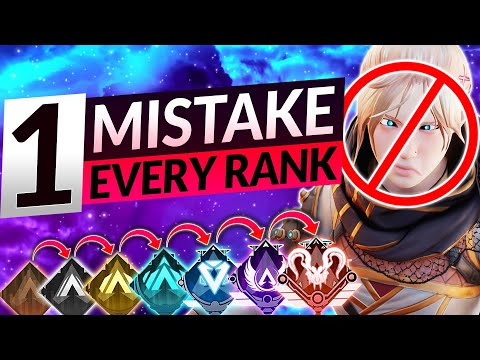 1 BRUTAL MISTAKE for EVERY RANK in Season 17 - BEST Tips to RANK UP - Apex Legends Guide