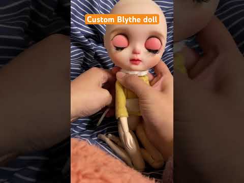 My custom Blythe doll ,OOAK Blythe doll #blythedoll