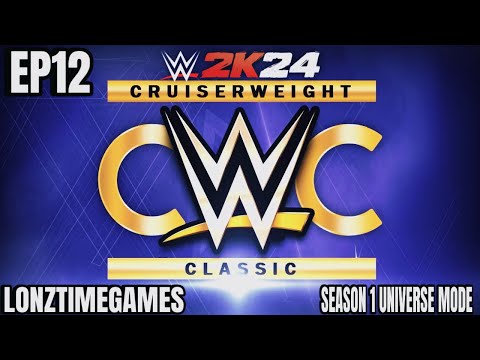 Cruiserweight Classic Week 1 |WWE2K24 Universe mode -season 1 EP12