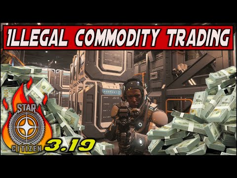 Looting the Best Weapons Then Trying Some Illegal Trading in Star Citizen 3.19 Make Money Fast