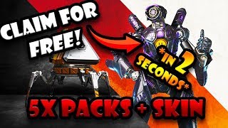 (EASY) CLAIM TWITCH PRIME PACK IN *2 SECONDS* FREE! (Apex Legends)