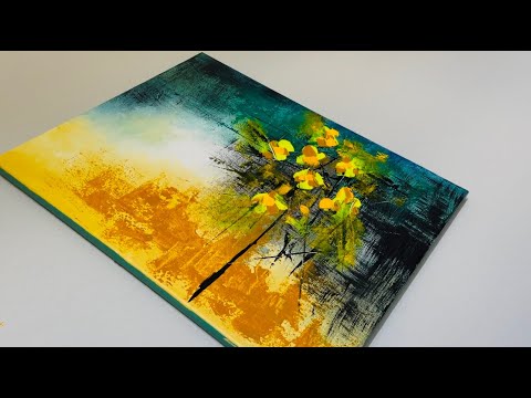 Amazing Abstract Painting Technique with calm colors. #abstractpainting #abstract #art