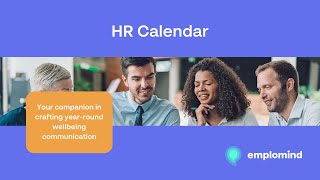 HR Calendar - 8 x Awareness Day / Week Themed Webinars & workshops