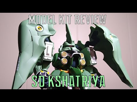 SD Kshatriya | Model Kit Review | Gundam Unicorn