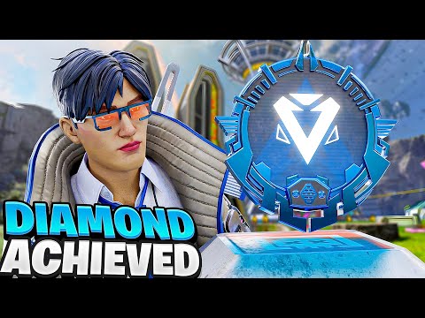 DIAMOND ACHIEVED | Crypto Main Road to Masters | Apex Legends