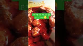 Traditional Mango pickle watch full video link in discription #mangopickle #mangopickleintelugu