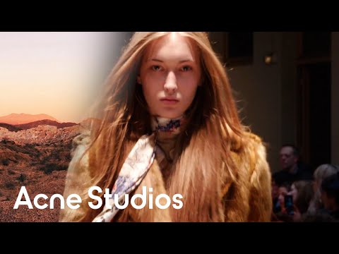 Acne Studios Women's Fall/Winter 2018