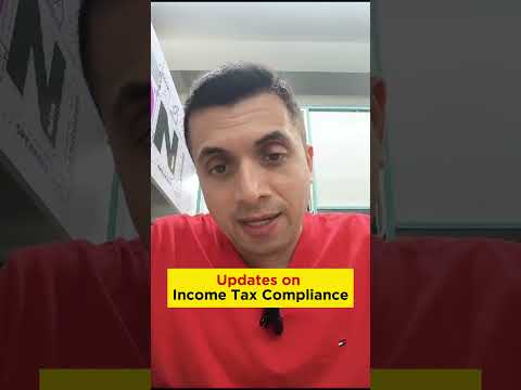 Updates on Income Tax Compliance📝 #incometax #incometaxfiling #shorts