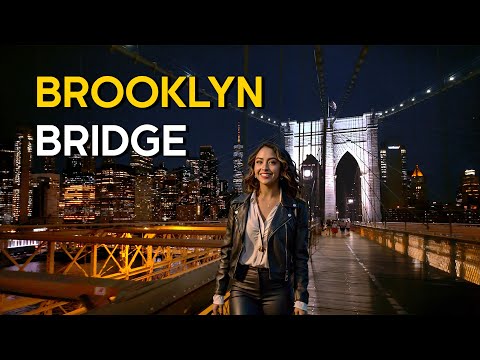 4k New York Night Walk - Manhattan Walking Tour NYC