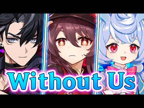 What Characters Do in OUR Absence~(Mostly~) | ft. Wriothesley, Hu Tao | Genshin Impact Voice lines