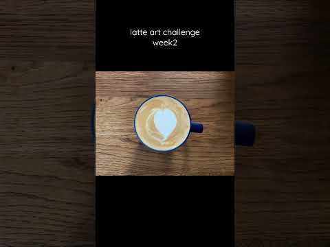 【ラテアート】毎日練習の記録week2 #latteart #espressomachine #breville