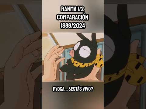 Shampoo le da a Akane el BESO de la MUERTE - COMPARACIÓN Ranma 1/2 Serie CLÁSICA 89 VS Remake  2024