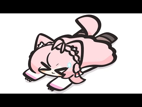 Koyori‘s tail wagging【Hololive Animation|博衣こより 】