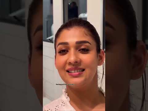 Actress nayanthara recent cute video #shorts #video #reel #ytshorts #bts