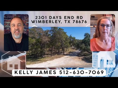 Amazing Property in Wimberley Texas Contact Kelly James at 512–630-7069