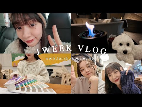 【1週間Vlog】お仕事したり,カフェしたり.ヲタ活したり....の記録🌷