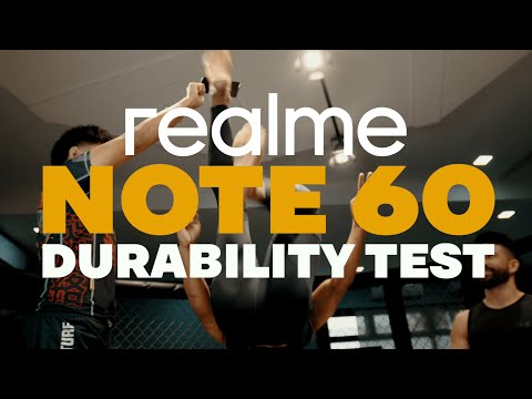 Kicking Test with Mark Mugen Striegl | realme Note 60