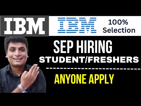 IBM Launched SEP-OCT Internship 100% Selection | IBM Summer Internship 2024-2025 | 30K Stipend