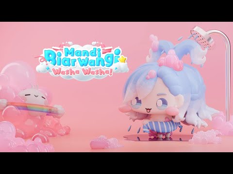 【Lyric Video】Mandi Biar Wangi ☆ Washa Washa! - Kobo Kanaeru