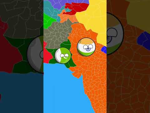 Why india got angry? #shorts#countryballs#pakistan#india#asiancountries#mapping#indiapakistan