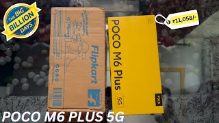 Poco M6 Plus 5G - Flipkart Big Billion Days Sale Unit l Unboxing & Details