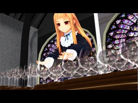 Lady Rhea plays Glass Harp-  Dance of the sugar plum fairy