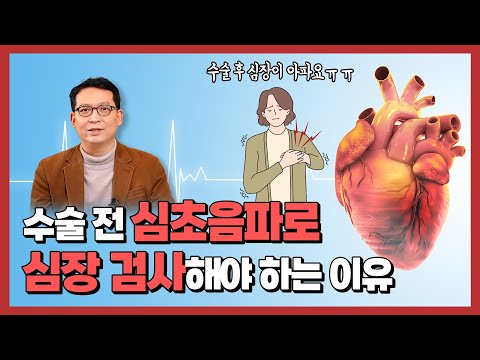 심장 초음파 검사, 수술 전에 왜 필요한가?