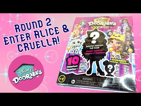 Puppies & Mushrooms! | Disney Doorables Adoorbs - Round 2 | Mystery Doll Toy Unboxing and Review!