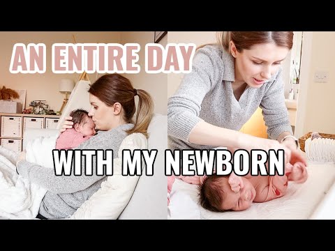 REAL DAY IN THE LIFE WITH A NEWBORN *2 weeks old* Breastfeeding Struggles + Bottle feeding chat UK