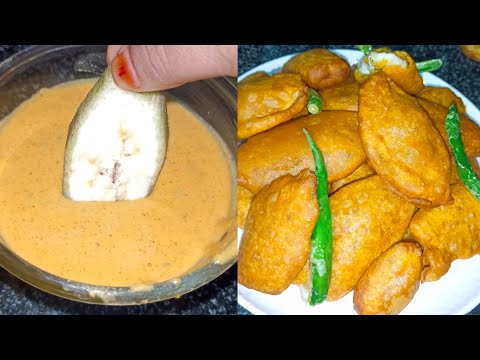 Aratikaya bajjilu recipe || How to make Raw Banana bajji recipe in telugu || Bajjilu #eveningsnacks