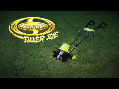 Sun Joe SJ603E Tiller Demo Video #agriculture #tillermachine