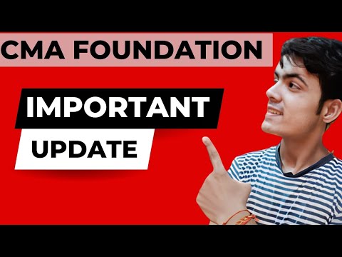 IMPORTANT UPDATE FOR CMA FOUNDATION JUNE 23 #cmafoundationexams CMA FOUNDATION ADMIT CARD OUT