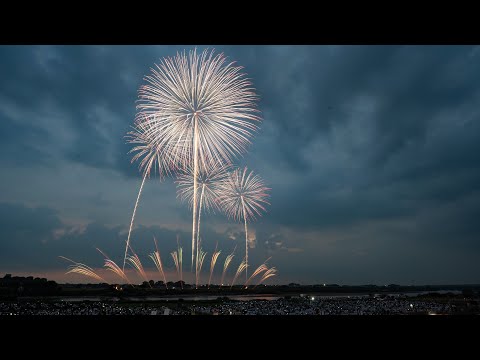 【利根川大花火大会2023(境町)】オープニング ♬かくれんぼ～可愛くてごめん♬