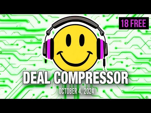 Deal Compressor October 4, 2024 | Music Software Sales & New Releases