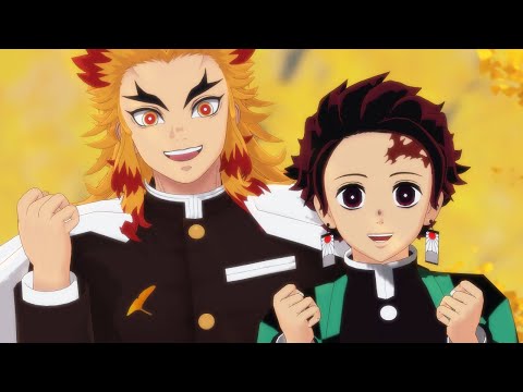 【Demon Slayer MMD】Otsukimi Recital【Kyojuro🔥Tanjiro🎴】