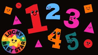 🔢 Discover Numbers for Babies & Toddlers! 🔸Colourful Baby Sensory Early Learning Video 🌈