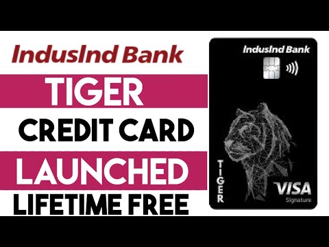 Indusind Bank Tiger Credit Card Launched | Lifetime Free Credit Card |