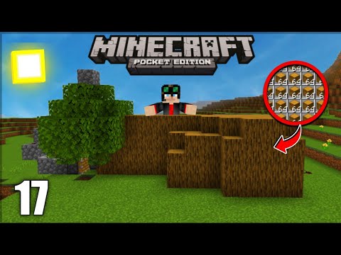 FIZ A MELHOR FARM DE MADEIRA DO MCPE 1.19!! - MINECRAFT SURVIVAL 1.19 #17 ( MINECRAFT BEDROCK )